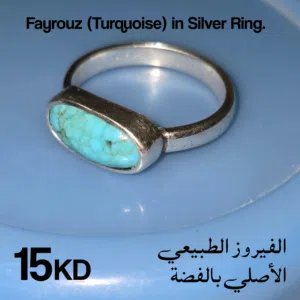 خواتم فضة مرصعة بأحجار حقيقية Silver Rings With Real Stones