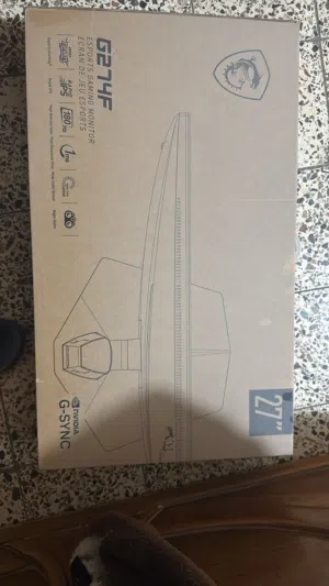 السلام عليكم شاشه msi للبيع مستخدم شهر واحد بس