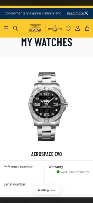 Breitling Aerospace Evo