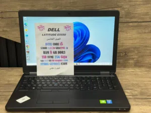 الاعتمادية والشاشة الكبيرة مع كرت شاشة منفصل – لابتوب DELL Latitude الجيل الخامس