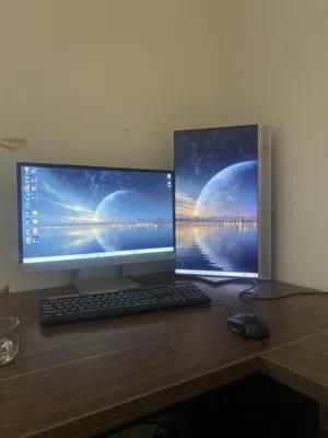 للبيع كمبيوتر مكتبي HP ProDesk 400 G4 Core i5 الجيل السابع مع شاشةHP 23 بوصة