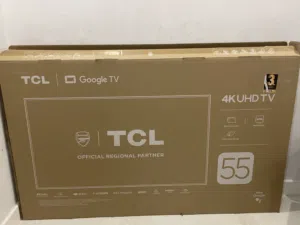تلفزيون Tcl 55 بوصه UHD سمارت نضام قوقل تي في