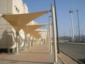أعمال المظلات والواجهات الالمونيوم والحديد