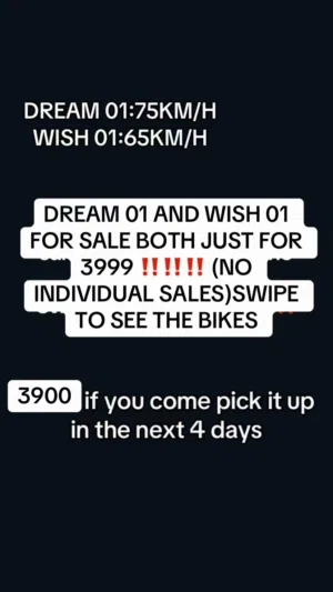 BIG OFFER FOR WISH 01 AND DREAM 01