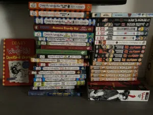 Collection of MANGAS ( Japanese comics) and children entertainment books ,check description for more
