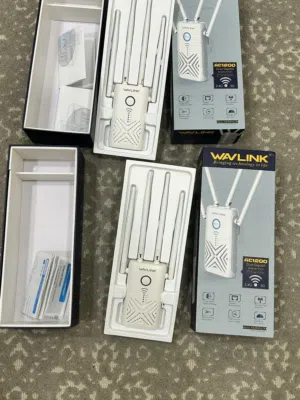 2-Pack Wavlink AC1200 Dual Gigabit Wi-Fi Range Extenders (New in Box)