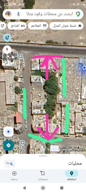 ارض كبيرة للبيع بموقع استراتيجي