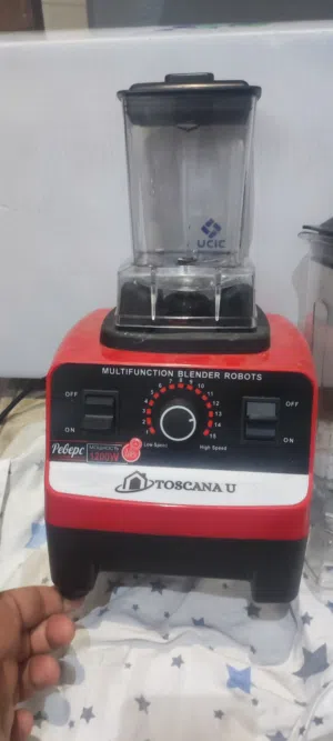 خلاط كهربائي مع مطحنة حبوب متعدد الوظائف سعة 2.5 لتر قابل للتعديل