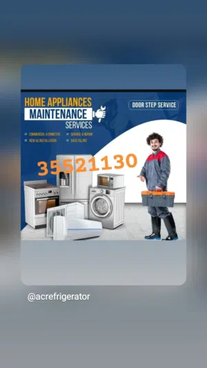 REFRIGERATORS, WASHING MACHINE & DRYER MAINTENANCE DEPEND ON THE PROBLEM