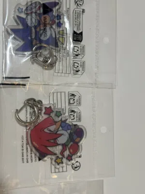 New keychains 3 items sonic collection. 3 BHD
