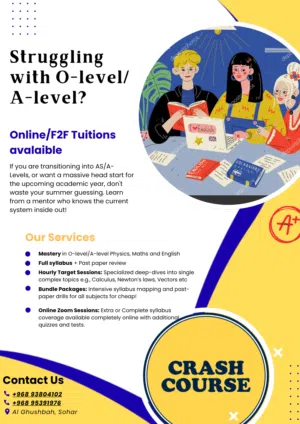 O/A-Level Math & Science Tutoring