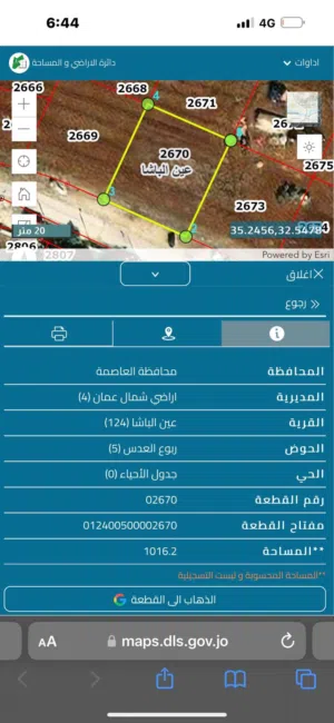 ارض تجارية للبيع