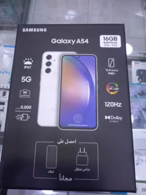 جهاز Samsung Galaxy A54 مواصفات 256جيجا رام8 جهاز مستعمل بحالة الوكالة