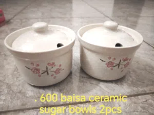 ceramic tea / sugar sets