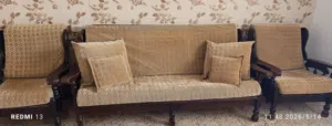 صالون لوح زان حاجه تحفه انتيكه تبي شاري لون دهبي