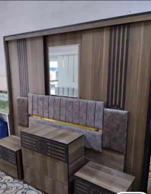 غرفه نوم لامنيت تصميم عصري – خامات متينة – جودة تركية عالي بأفضل سعر بالمملكه