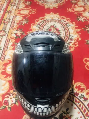 Good quality helmet and gloves urgent sale