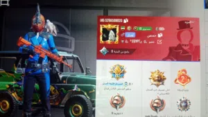 حساب ببجي  الحساب قوي