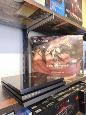 ب425 الف بلي4 برو مستخدم هارد تيرا اصدار خاص باندل MONSTER HUNTER مهكر اصدار 12.00 نظافته 100% .