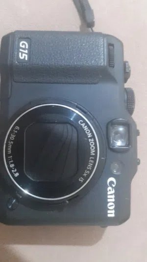 للبيع  كاميرا Canon G15 بحالة ممتازة جدًا كاميرا احترافية مناسبة للتصوير اليومي، السفر، والفلوغا