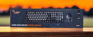 Porodo Gaming Wireless Keyboard Mouse Set 2.4GHz 1600DPI Brand new box pack with Year warranty