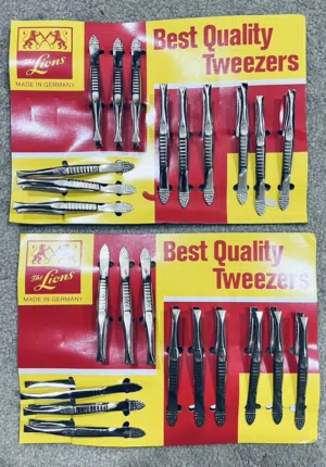 ملقط شعر استيل المانى أصلى