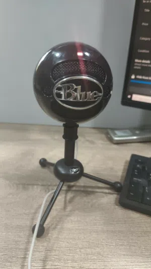 blue snowball microphone مايكروفون