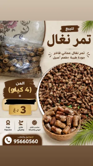 تمر نغال جريجرو  الوصف مهم