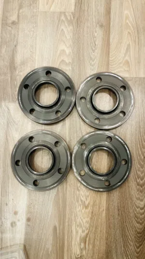 PREMIUM FORGED WHEEL SPACER & 20 Wheel Bolts SET. 5×112 PCD 66.6 mm Hub Bore