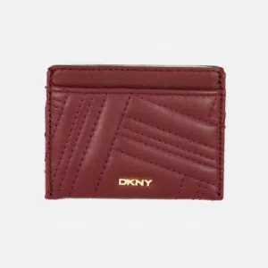 DKNY Women Card Holder, Maroon