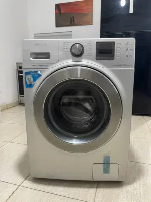 غسالة SAMSUNG للبيع حجم 12 كيلو استعمال بسيط أحدث التقنيات والمواصفات - فل أنفيرتر +++A نظام VTR PL