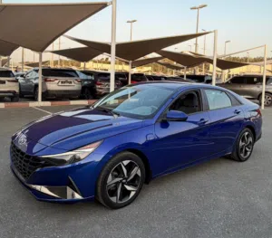 850 AED/MONTH - 0% DP - D HYUNDAI ELANTRA SEL (2023) - GOOD CONDITION -   بحالة ممتازة قابلة للتقسيط