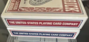 Brand New Playing Cards Made in USA 1 Blue & 1 Red Deck Sealed!