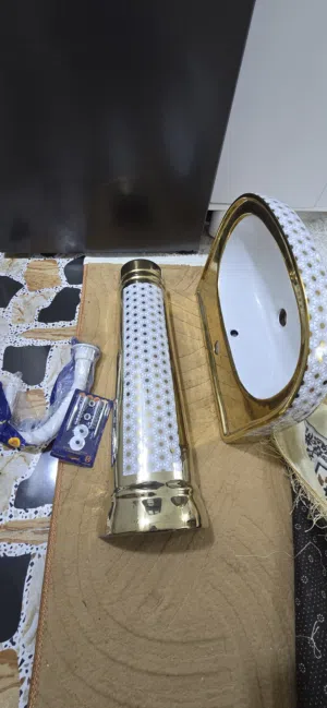 مغسلة ملكية ذهبي جديده للبيع