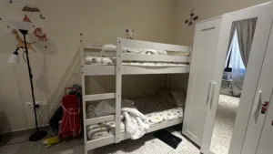 IKEA bunk bed with mattress