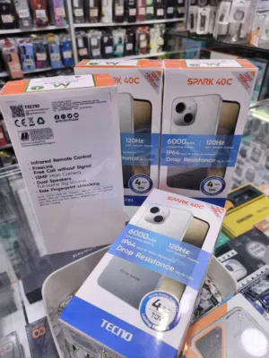 جهاز جديد spark 40 C رام 8 جيجا 128 مكفول سنة متوفر توصيل وهدايااا