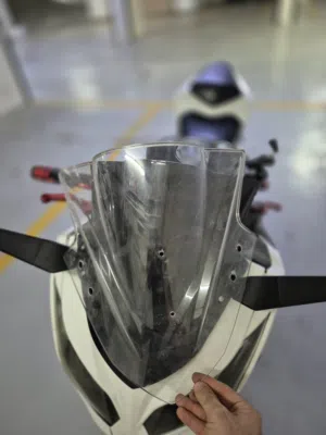 Transparent Ninja 300 2014 Front shield