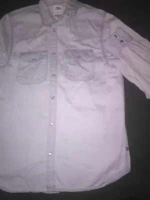 Zara jeans shirt