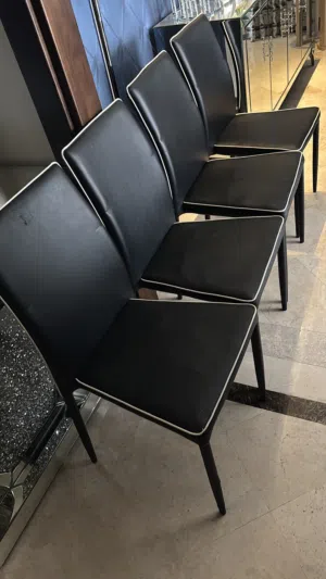 كراسي مطبخ جلد عدد 4