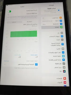 ايباد 9 بحاله ممتازه 64 جيجا مبدل تاتتش فقط شغال ممتاز