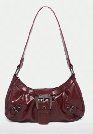 Burgundy bag