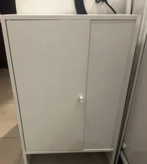 White Cabinet with door
