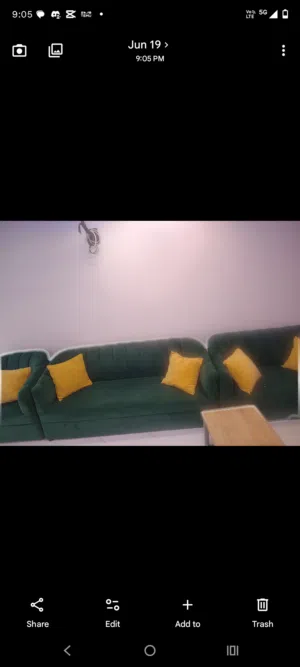 بيع علي السريع كنب 6 اشخاص بحاله جيده جدا استعمال خفيف سعر 35 سبب البيع ضيق المكان