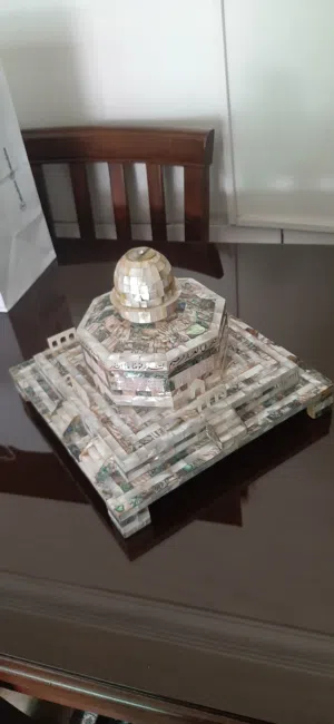 مجسم قبة الصخرة صدف