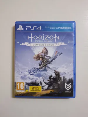 سيديHorizon zero dawn  مستعمل شبه جديد حصرية سوني الشهيرة لعبة مغامرة عالم مفتوح.                  .