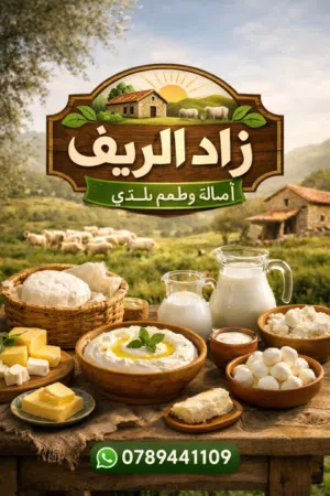 جميد كركي وسمن بلدي (زاد الريف ) إنتاج السنه هاي شغل نظيف ومرتب الك شوف عينك والطعم وانت قرر