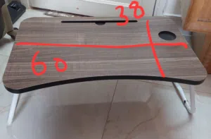 ترابيزة لاب توب خشب