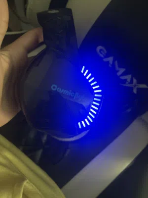 سماعه جيمنج rgb شبه جديده ونظيفه