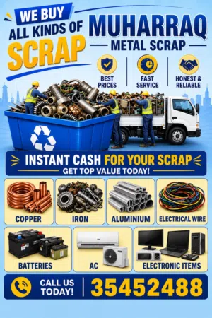 We buy all kinds of scrap
