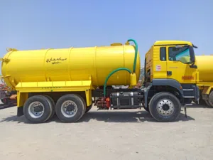 مركبة شفط مجاري مان بحالة ممتازة